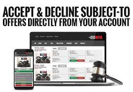 Accept and Decline Subject-to offers directly from your account
